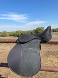 Black Synthetic English saddle