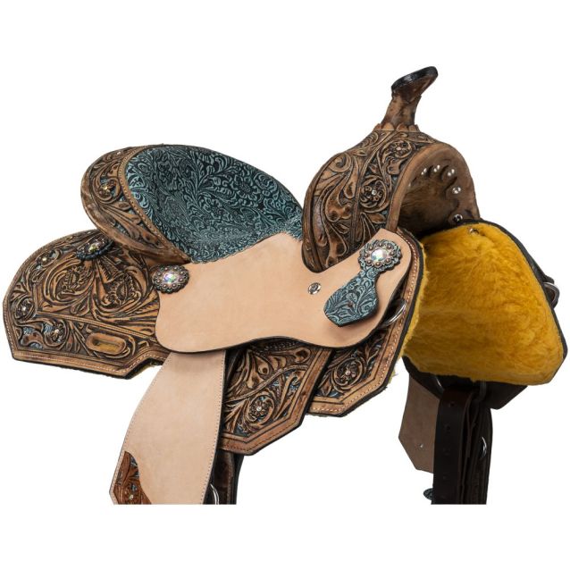 Used Silver Royal Youth/Small Adult Skylar Barrel Saddle 12in